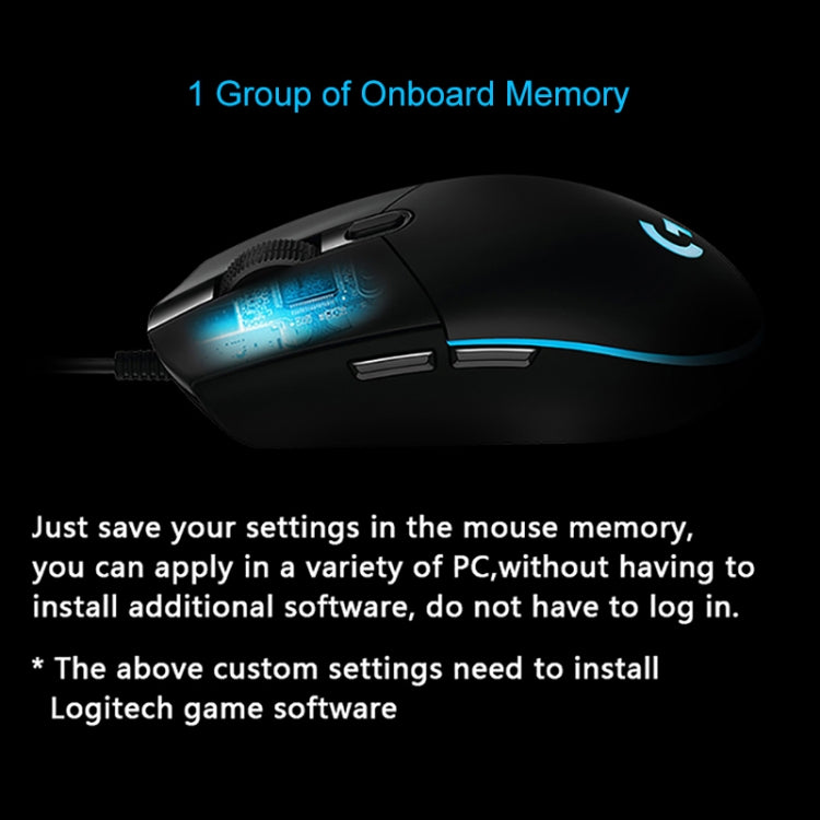 Logitech G102 6-keys RGB Glowing 6000DPI Five-speed Adjustable Wired Optical Gaming Mouse, Length: 2m, G102 (White), G102