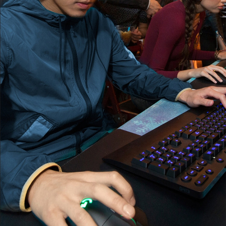 Logitech G102 6-keys RGB Glowing 6000DPI Five-speed Adjustable Wired Optical Gaming Mouse, Length: 2m, G102 (White), G102