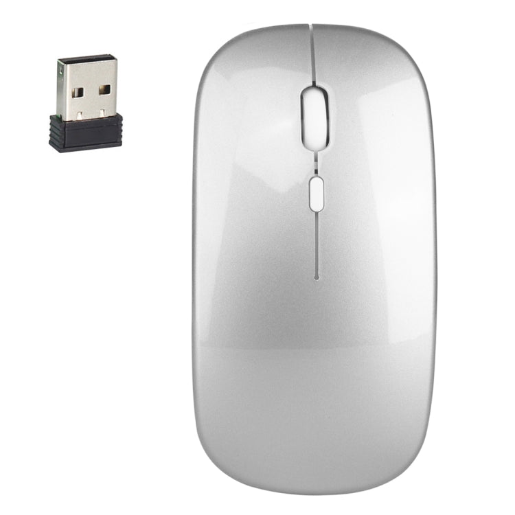 HXSJ M80 2.4GHz Wireless 1600DPI Three-speed Adjustable Optical Mute Mouse, Black, Grey, Gold, Rose Gold, Silver, White
