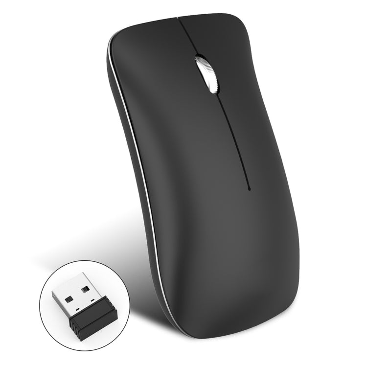 HXSJ T23 Bluetooth 5.0 + Bluetooth 3.0 + 2.4GHz Wireless Three Modes 4-Keys 1600 DPI Adjustable Ergonomics Optical Mouse, T23 Black, T23 Gold, T23 Blue