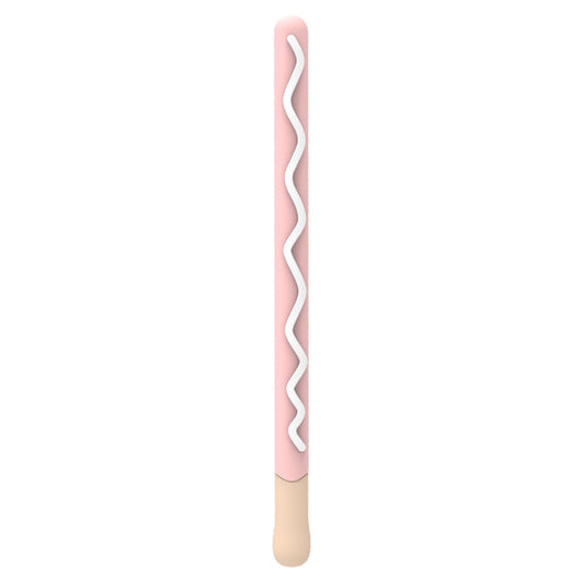 LOVE MEI For Apple Pencil 2 Stripe Design Stylus Pen Silicone Protective Case Cover, For Apple Pencil 2
