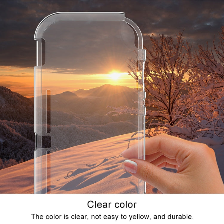 Shockproof TPU Transparent Crystal Soft Protective Case for Switch Lite, For Switch Lite