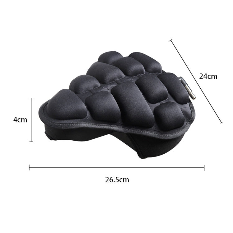 BC-203 2.0 M Size Bicycle Foldable Inflatable Airbag Cushion Seat Cover with Inflator, BC-203 2.0 M