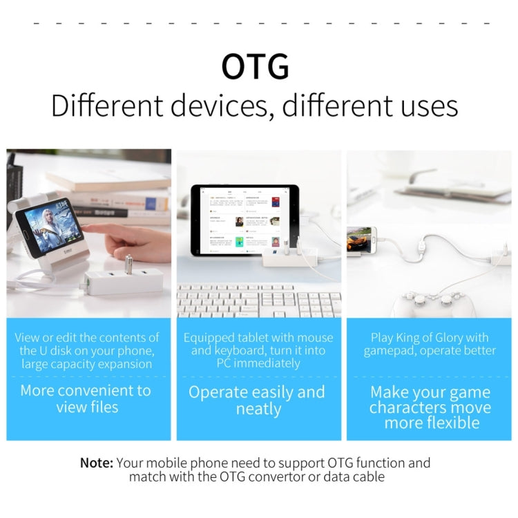 ORICO W5P-U3-100 4-Port USB 3.0 Desktop HUB with 100cm Micro USB Cable Power Supply, W5P-U3-100 Black, W5P-U3-100 White