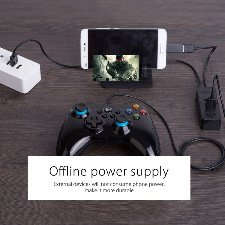 ORICO W5P-U2-100 USB 2.0 Desktop HUB with 100cm Micro USB Cable Power Supply, W5P-U2-100 Black, W5P-U2-100 White