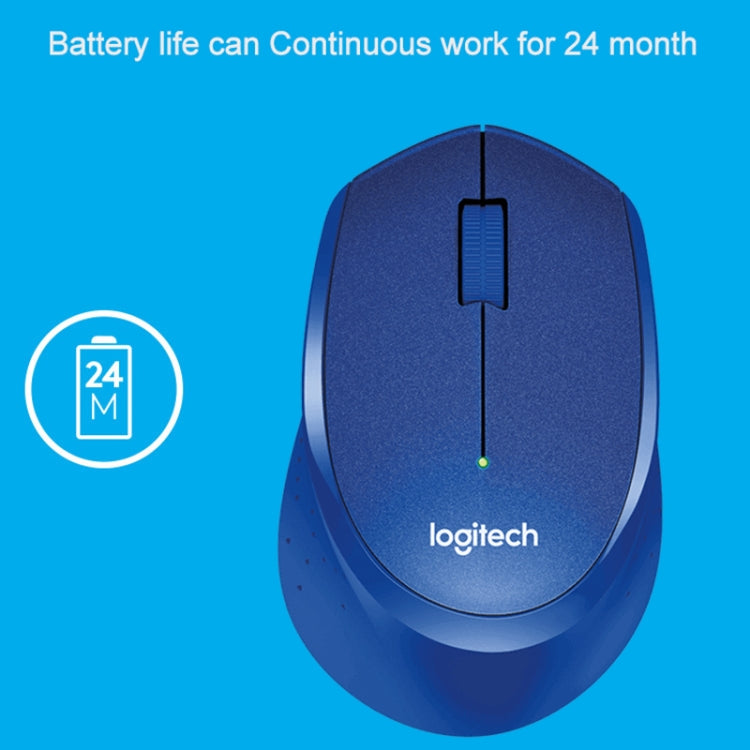 Logitech M330 Wireless Optical Mute Mouse with Micro USB Receiver
