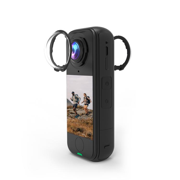 For Insta360 X4 Air PULUZ Rotation Optical Glass Lens Guard  Protective Cover, For Insta360 X4 Air