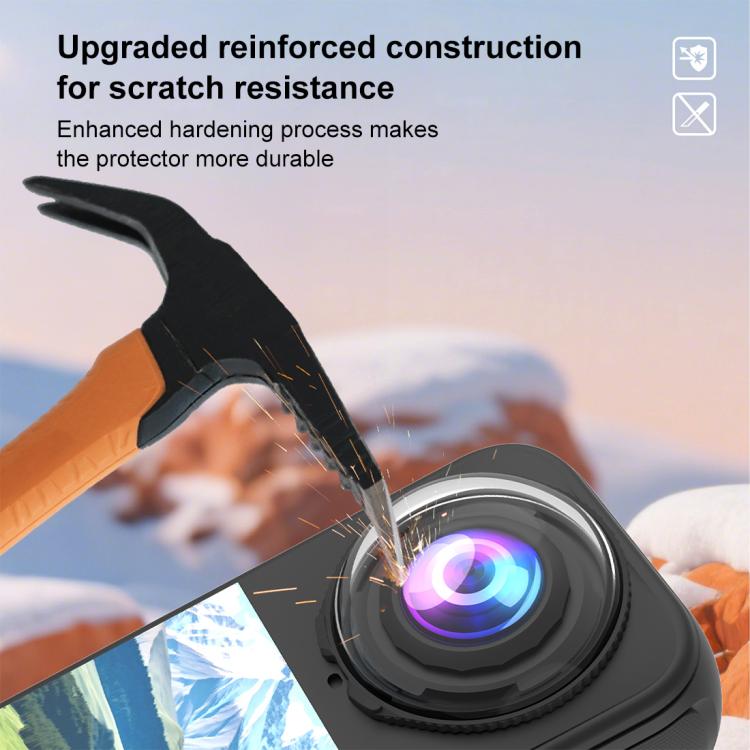 For Insta360 X4 Air PULUZ Rotation Optical Glass Lens Guard  Protective Cover, For Insta360 X4 Air