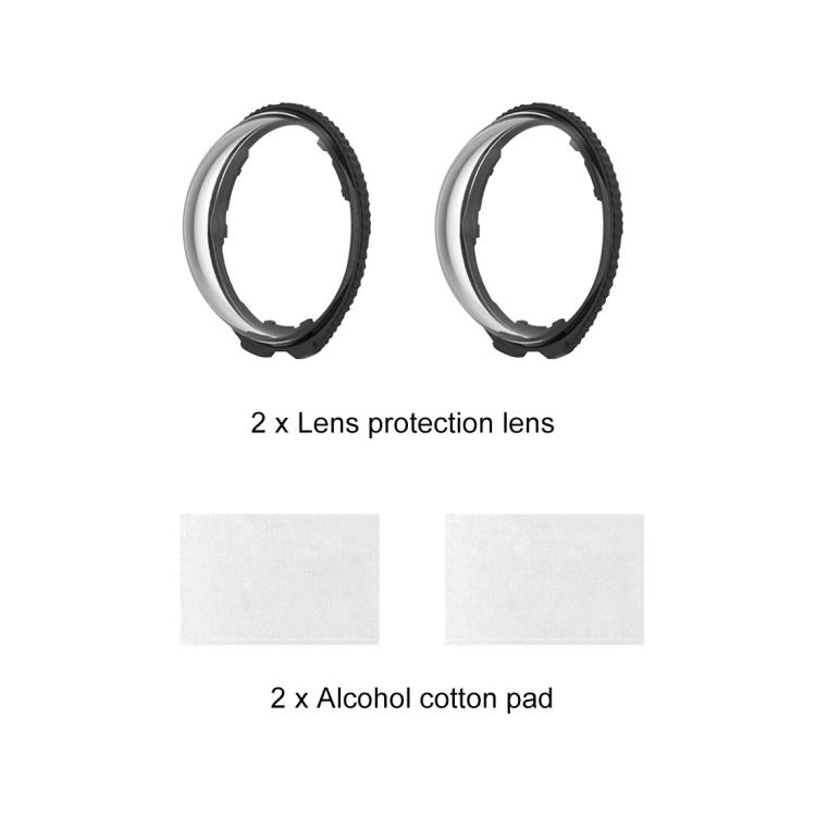 For Insta360 X4 Air PULUZ Rotation Optical Glass Lens Guard  Protective Cover, For Insta360 X4 Air