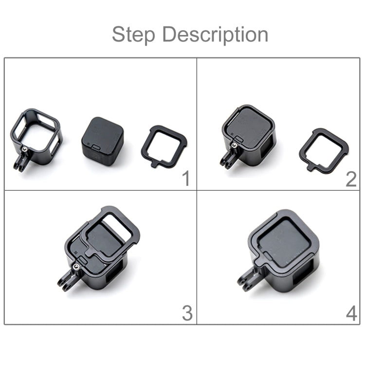 PULUZ Housing Shell CNC Aluminum Alloy Protective Cage with Insurance Frame for GoPro HERO5 Session /HERO4 Session /HERO Session, For HERO5 Session with Frame UK Stock, For HERO4 Session UK Stock, For HERO5 Session with Frame US Stock
