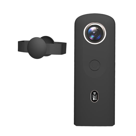 PULUZ Silicone Protective Case with Lens Cover for Ricoh Theta SC2 360 Panoramic Camera, Silicone Case For Ricoh Theta SC2(Blue), Silicone Case For Ricoh Theta SC2(Red), Silicone Case For Ricoh Theta SC2(Black)