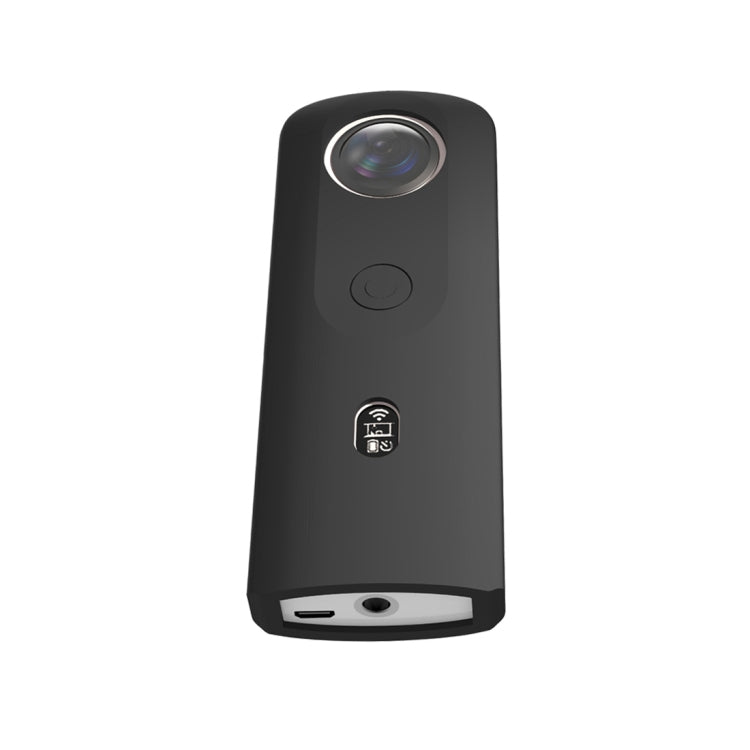PULUZ Silicone Protective Case with Lens Cover for Ricoh Theta SC2 360 Panoramic Camera, Silicone Case For Ricoh Theta SC2(Blue), Silicone Case For Ricoh Theta SC2(Red), Silicone Case For Ricoh Theta SC2(Black)