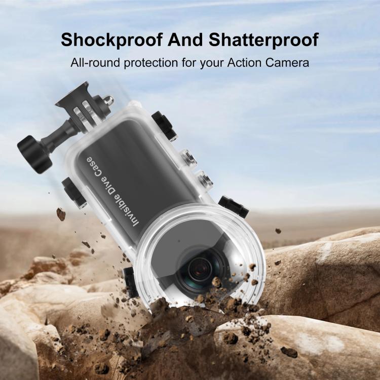 For Insta360 X4 PULUZ 50m Waterproof Sealed Diving Case, For Insta360 X4