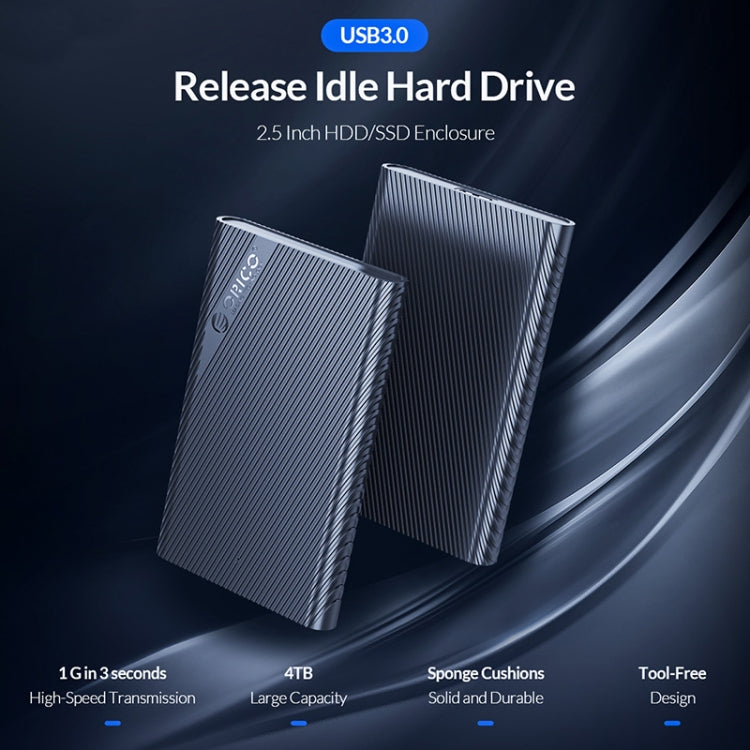 ORICO 2521U3 2.5-Inch Portable Hard Drive Enclosure