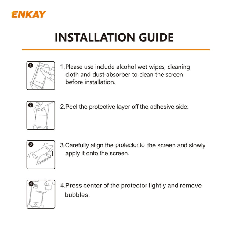 For GoPro HERO9 ENKAY Hat-Prince 3 in 1 0.2mm 9H 2.15D Protective Camera Lens and Screen Tempered Glass Film