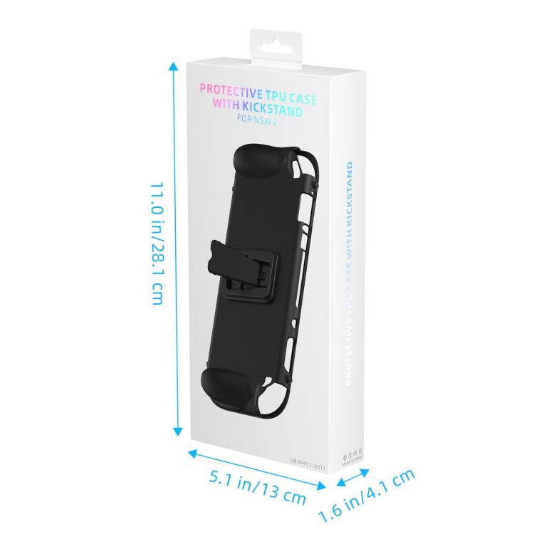 Game Game Console TPU Protective Case with Back Support, For Nintendo Switch 2