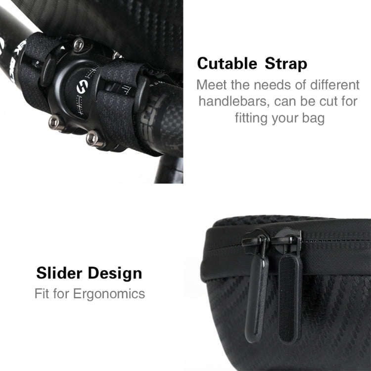 Rhinowalk Hard Shell Handlebar Bag Touch Screen Phone Bag Mountain Bike Front Bag