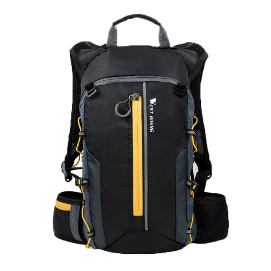 WEST BIKING Mountain Bike Riding Backpack Outdoor Lightweight Travel Bag, Yellow, Black, Green, Orange