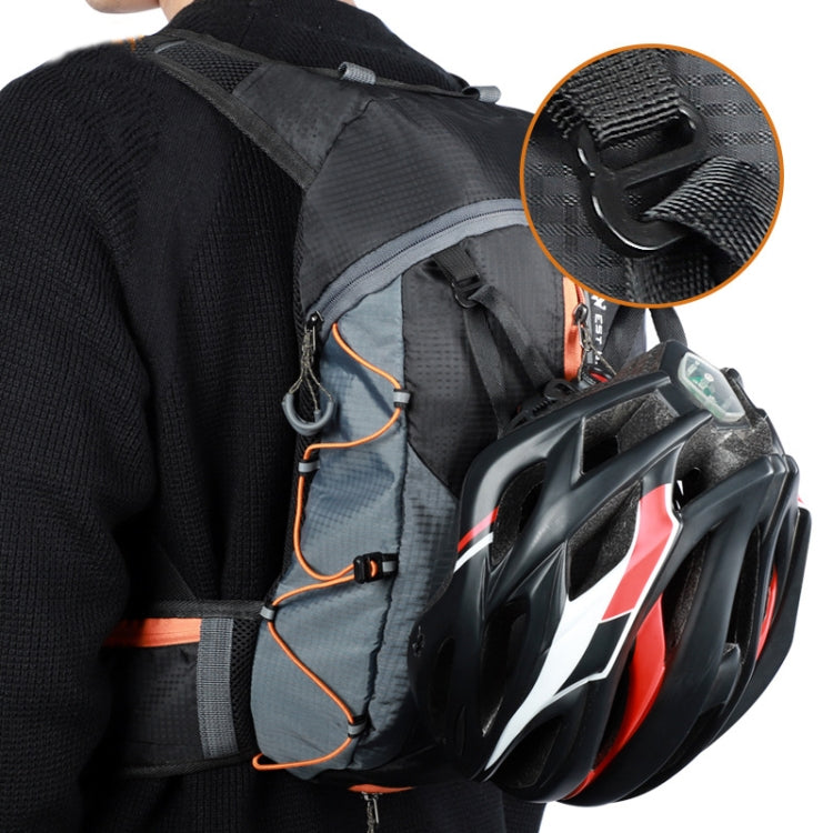 WEST BIKING Mountain Bike Riding Backpack Outdoor Lightweight Travel Bag, Yellow, Black, Green, Orange