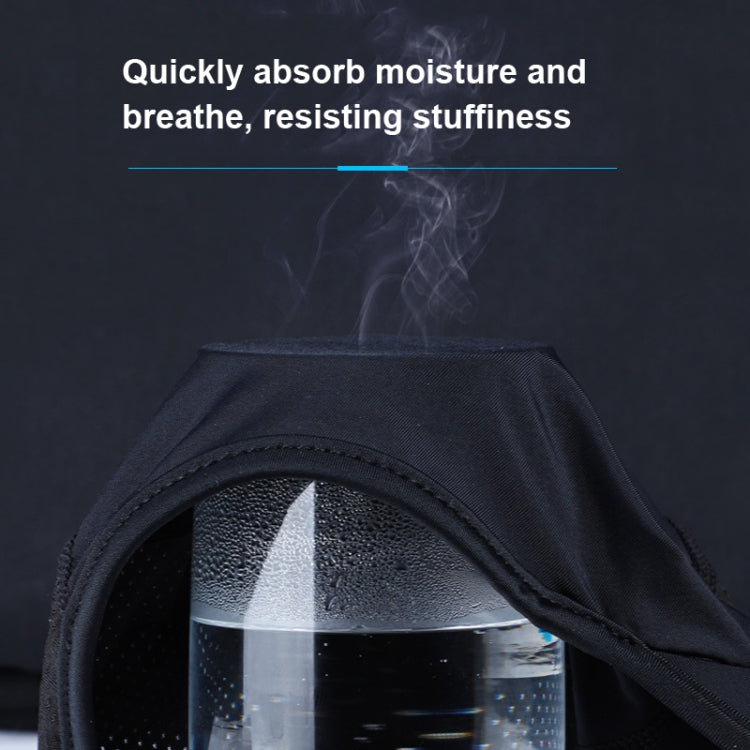WEST BIKING Summer Riding Ice Silk Cap Windproof Hood Thin Inner Cap Breathable And Quick-Drying Helmet Lining Cap, Helmet Lining Cap(Black), Helmet Lining Cap(Gray)