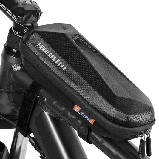 West Biking EVA Hard Shell Bicycle Front Bag Mountain Road Bike Front Beam Bag Riding Equipment, West Biking EVA Front Beam Bag