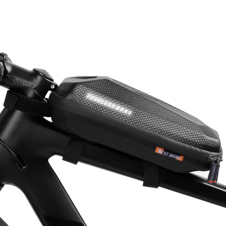 West Biking EVA Hard Shell Bicycle Front Bag Mountain Road Bike Front Beam Bag Riding Equipment, West Biking EVA Front Beam Bag