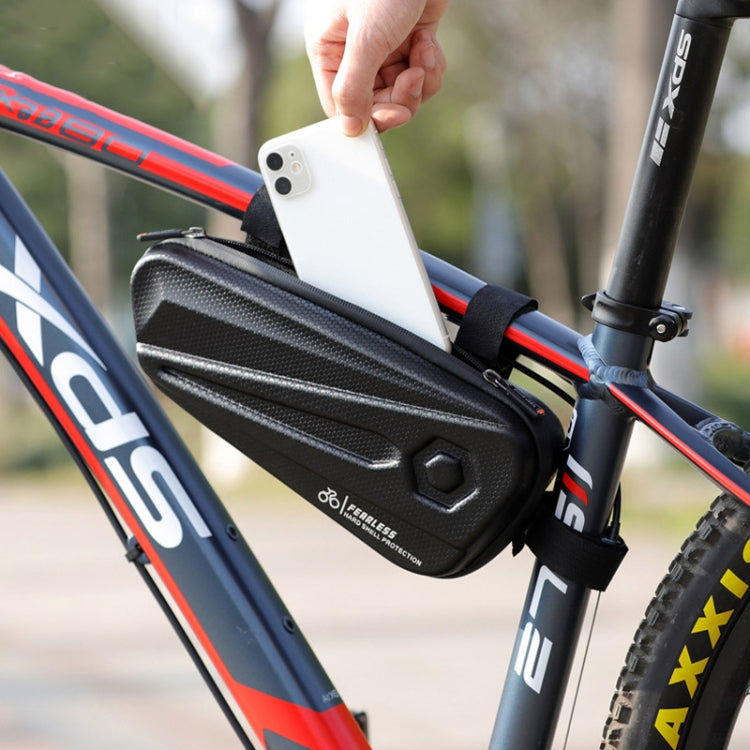 WEST BIKING YP0707257 Bicycle Triangle Bag EVA Hard Shell Bike Bag Mountain Bike Front Beam Bag Riding Equipment, WEST BIKING YP0707257