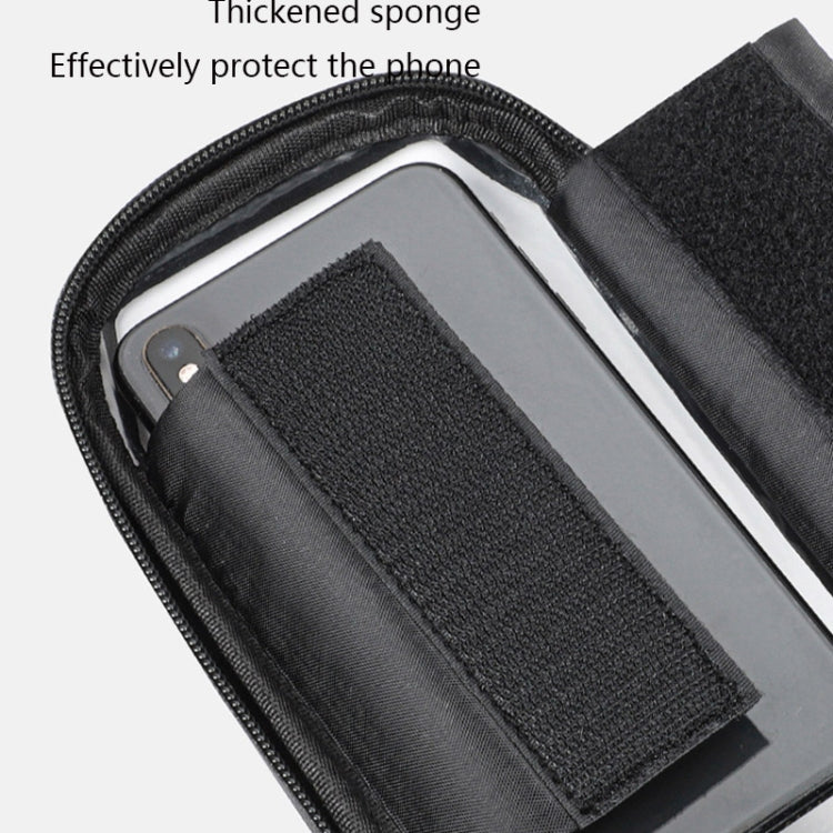 WEST BIKING YP0707235 Mountain Bike Front Beam Bag Waterproof Mobile Phone Bicycle Bag Hard Shell Reflective Bag Riding Equipment, YP0707235