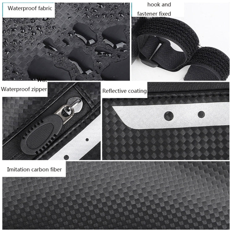 WEST BIKING Bicycle Large-Capacity Triangle Bag Waterproof Beam Bag Riding Equipment, WEST BIKING Triangle Bag