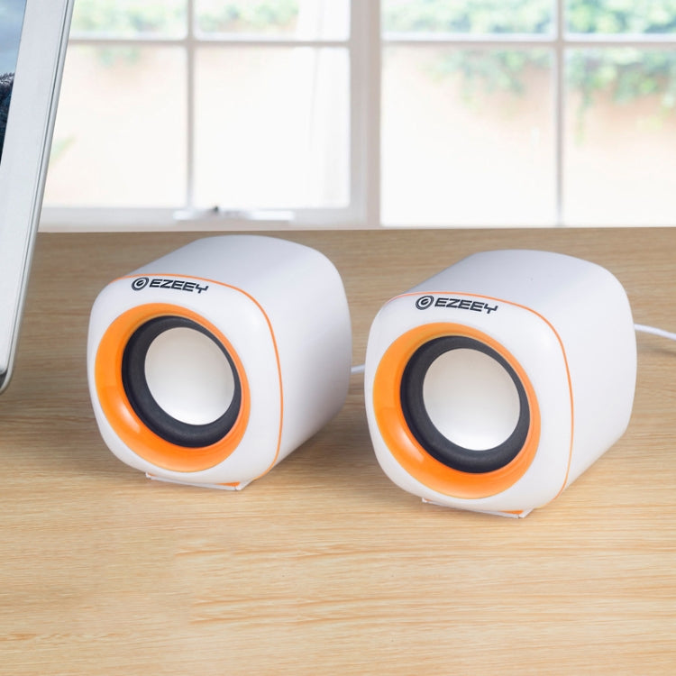 YEEZE A1 Multimedia USB2.0 Desktop Speaker Mini Computer Notebook Speaker, White Blue, White Green, White Purple, White Orange, Black Blue, Black Green, Black Purple, Black Prange, Electroplated Black Gold, Electroplated White, Electroplated Black