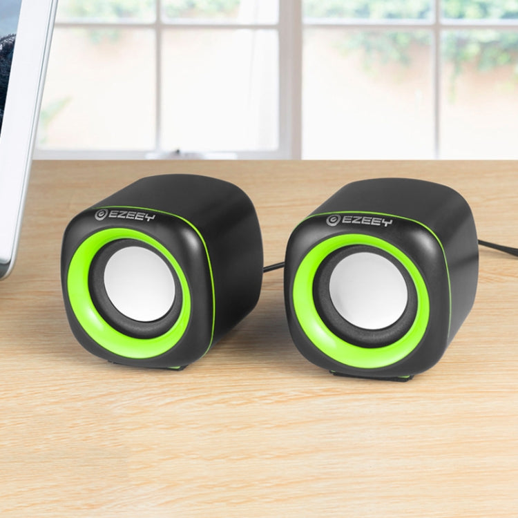 YEEZE A1 Multimedia USB2.0 Desktop Speaker Mini Computer Notebook Speaker, White Blue, White Green, White Purple, White Orange, Black Blue, Black Green, Black Purple, Black Prange, Electroplated Black Gold, Electroplated White, Electroplated Black