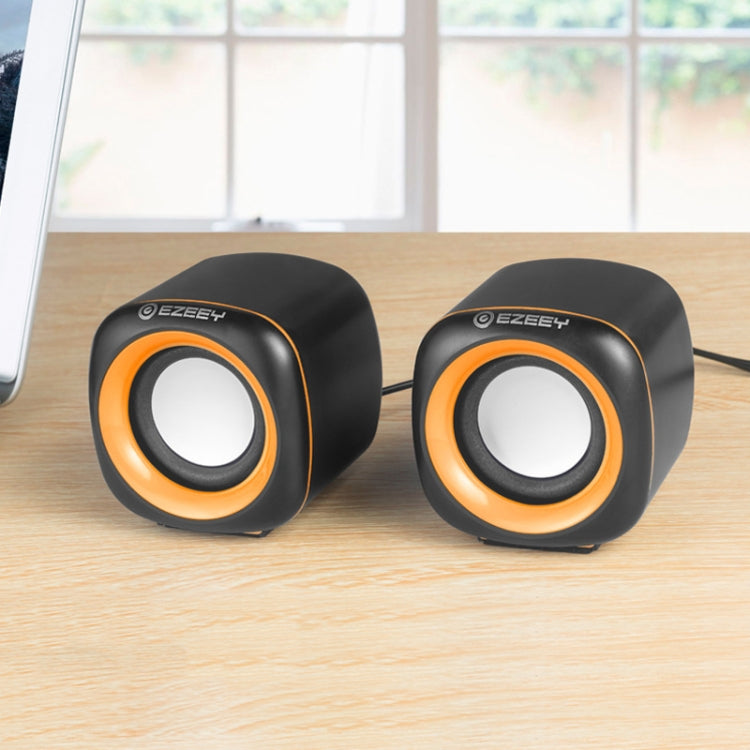 YEEZE A1 Multimedia USB2.0 Desktop Speaker Mini Computer Notebook Speaker, White Blue, White Green, White Purple, White Orange, Black Blue, Black Green, Black Purple, Black Prange, Electroplated Black Gold, Electroplated White, Electroplated Black