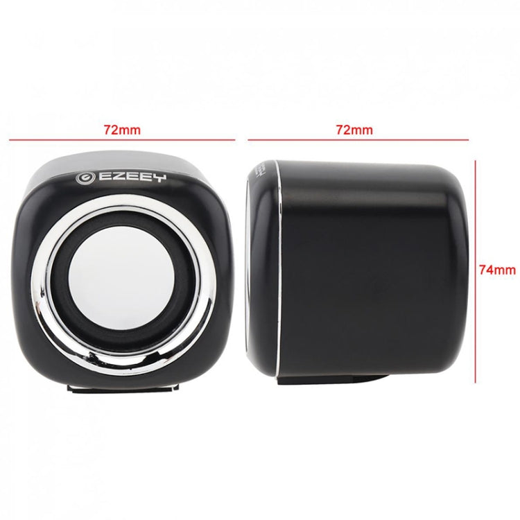 YEEZE A1 Multimedia USB2.0 Desktop Speaker Mini Computer Notebook Speaker, White Blue, White Green, White Purple, White Orange, Black Blue, Black Green, Black Purple, Black Prange, Electroplated Black Gold, Electroplated White, Electroplated Black