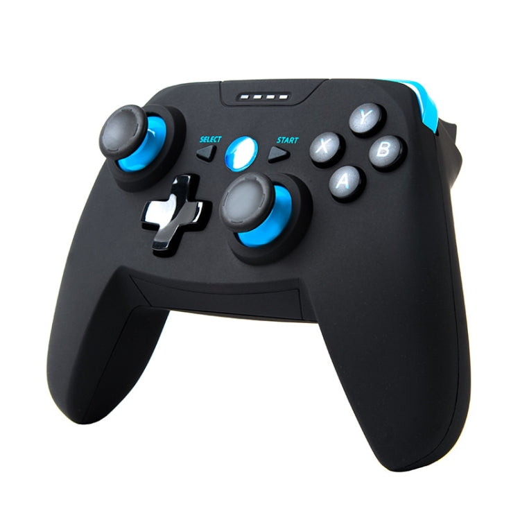 CX-X1  2.4GHz + Bluetooth 4.0 Wireless Game Controller Handle For Android / iOS / PC / PS3, Single Handle (Black), Handle + Bracket (Black), Handle + Bracket + Receiver (Black), Single Handle (Blue), Handle + Bracket (Blue)