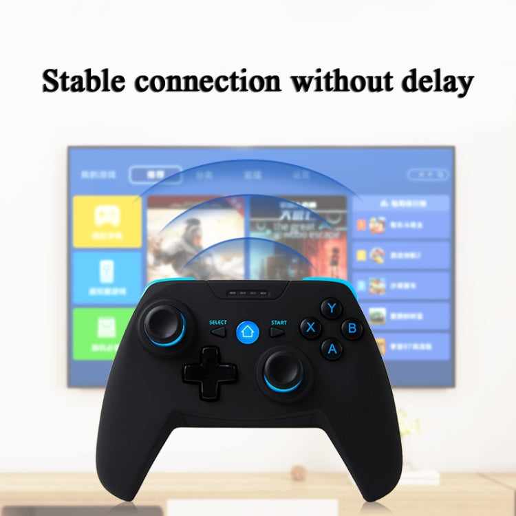 CX-X1  2.4GHz + Bluetooth 4.0 Wireless Game Controller Handle For Android / iOS / PC / PS3, Single Handle (Black), Handle + Bracket (Black), Handle + Bracket + Receiver (Black), Single Handle (Blue), Handle + Bracket (Blue)