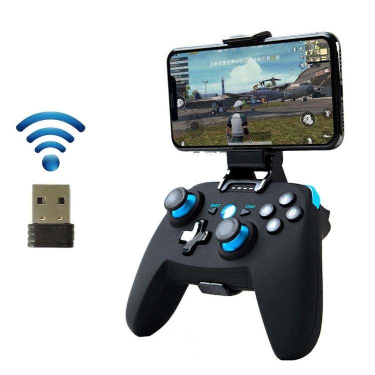 CX-X1  2.4GHz + Bluetooth 4.0 Wireless Game Controller Handle For Android / iOS / PC / PS3, Single Handle (Black), Handle + Bracket (Black), Handle + Bracket + Receiver (Black), Single Handle (Blue), Handle + Bracket (Blue)