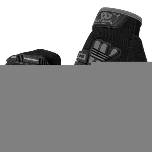 WEST BIKING YP0211208 Riding Gloves Motorcycle Bike Long Finger Non-Slip Touch Screen Gloves, M, L, XL