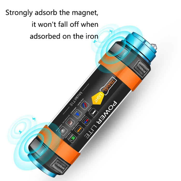 Outdoor LED Camping Light Multi-Function Emergency IP68 Waterproof Flashlight with Mosquito Repellent / Warning Function, T15, T25, T30