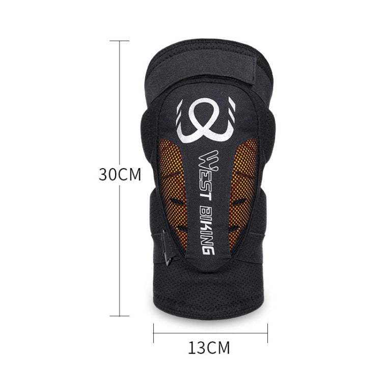WEST BIKING YP1301056 Sports Knee Pads Cycling Running Non-Slip Knee Joint Covers, Style:, Single Left, Single Right, A Pair