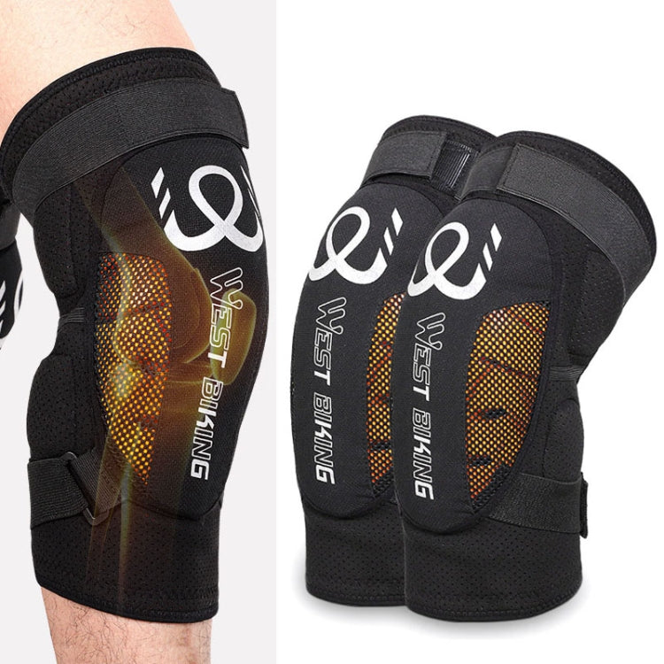 WEST BIKING YP1301056 Sports Knee Pads Cycling Running Non-Slip Knee Joint Covers, Style:, Single Left, Single Right, A Pair