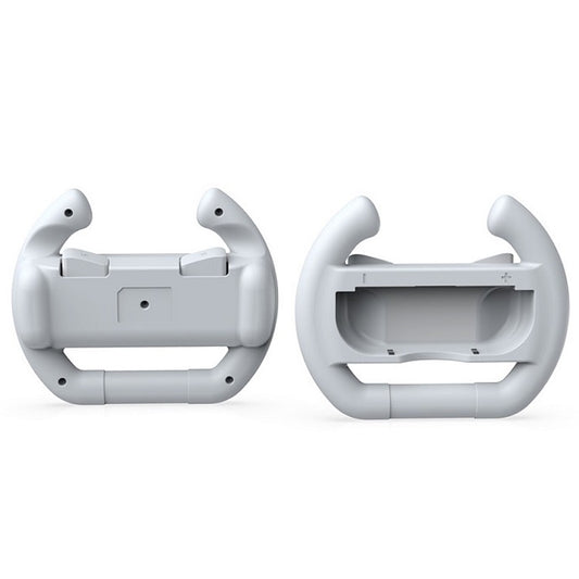 DOBE Left And Right Handle Steering Wheel For Switch OLED / Switch, Specification：, White（2PCS/Pack）, Black（2PCS/Pack）, Red + Blue（2PCS/Pack）