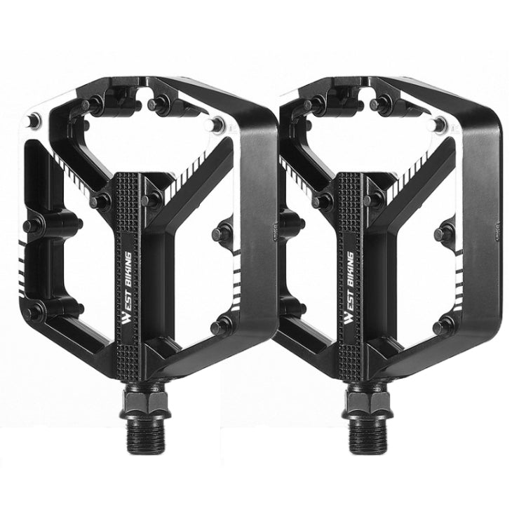 WEST BIKING Bicycle Aluminum Alloy Chromium Molybdenum Steel Axle Pedal, YP0802085