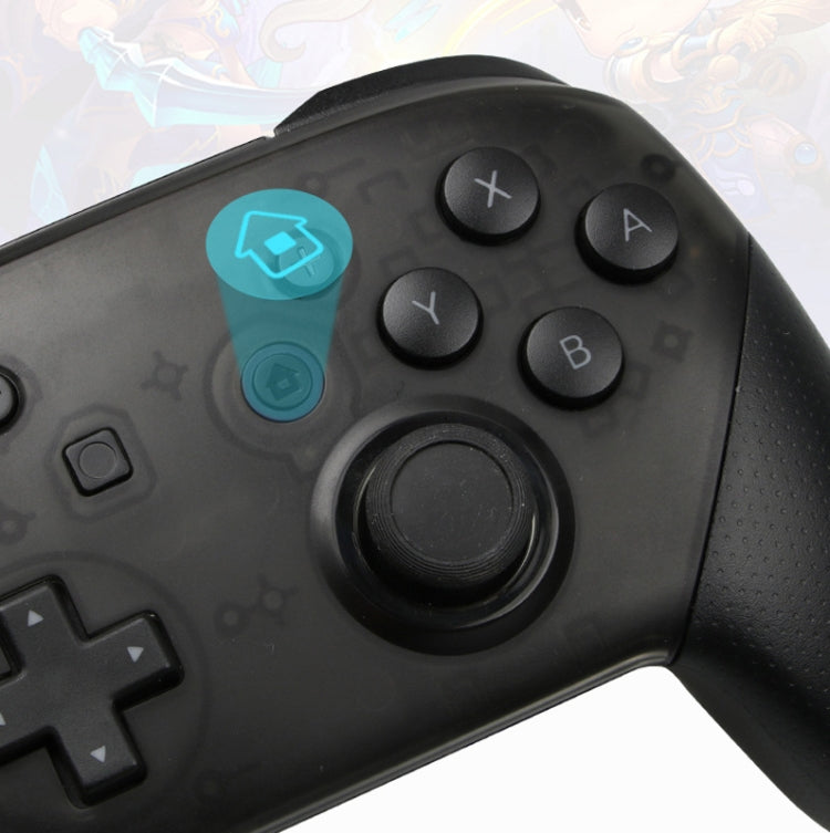 L-0326 Wireless Gamepad For Switch Pro,Style:, Black, Green Pink, Black - Full Function + NFC + Wake-up (1: 1), Green Pink - Full Function + NFC + Wake-up (1: 1), Monster Hunter Full Function + NFC + Wake-up (1: 1), Black - Full Function HD Edition