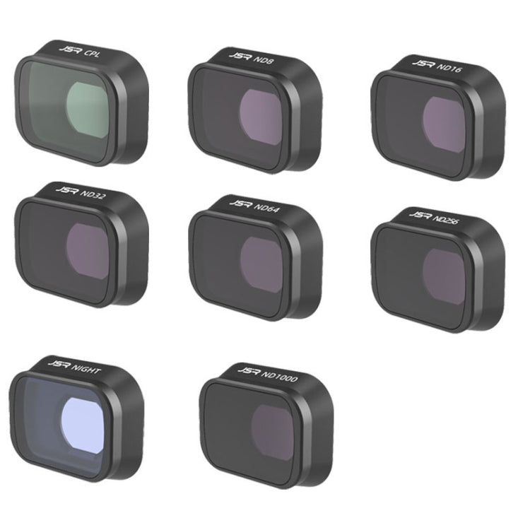 JUNESTAR Filters For DJI Mini 3 Pro,Model:, MCUV JSR-1663-01, CPL JSR-1663-02, ND8 JSR-1663-03, ND16 JSR-1663-04, ND32 JSR-1663-05, ND64 JSR-1663-06, ND256 JSR-1663-07, ND1000 JSR-1663-08, ND8PL JSR-1663-09, ND16PL JSR-1663-10, ND32PL JSR-1663-11
