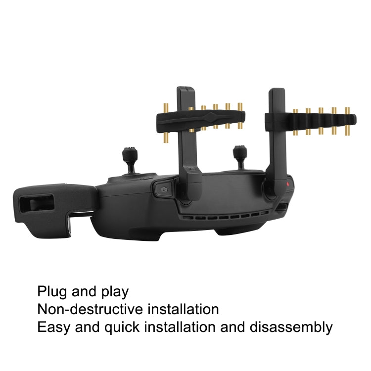 BRDRC Antenna Range Extender Signal Amplifier For DJI Mini SE/MAVIC 2/Pro/Air, For DJI Mini SE/MAVIC 2/Pro/Air Black Copper, For DJI Mini SE/MAVIC 2/Pro/Air Black Aluminum, For DJI Mini SE/MAVIC 2/Pro/Air Gray Copper