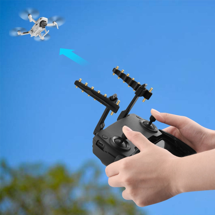 BRDRC Antenna Range Extender Signal Amplifier For DJI Mini SE/MAVIC 2/Pro/Air, For DJI Mini SE/MAVIC 2/Pro/Air Black Copper, For DJI Mini SE/MAVIC 2/Pro/Air Black Aluminum, For DJI Mini SE/MAVIC 2/Pro/Air Gray Copper
