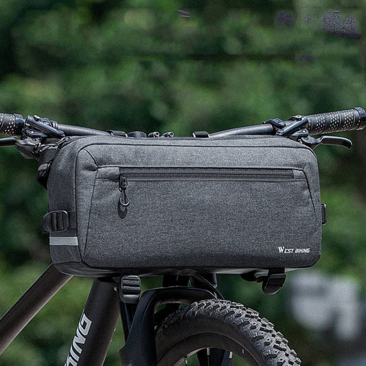WEST BIKING YP0707301 Mountain Bike Handlebar Bag Multifunctional Large Capacity Head Bag, WEST BIKING YP0707301