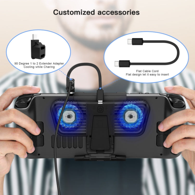 JYS For Steam Deck/Switch/OLED Game Console Cooling Fan With Bracket, JYS-SD006