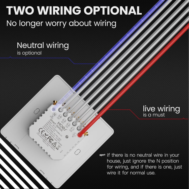 Tuya ZigBee Smart Single-fire Zero-fire Sharing Timing Voice Wall Switch EU Plug, Style:, 1 Way (White), 2 Ways (White), 3  Ways (White), 4 Ways (White), 1 Way (Gray), 2 Ways (Gray), 3 Ways (Gray), 4 Ways (Gray), 1 Way (White Scene Casual Post)        ...