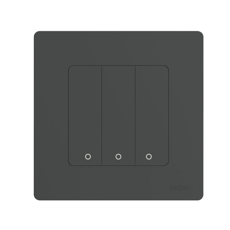 Tuya ZigBee Smart Single-fire Zero-fire Sharing Timing Voice Wall Switch EU Plug, Style:, 1 Way (White), 2 Ways (White), 3  Ways (White), 4 Ways (White), 1 Way (Gray), 2 Ways (Gray), 3 Ways (Gray), 4 Ways (Gray), 1 Way (White Scene Casual Post)        ...